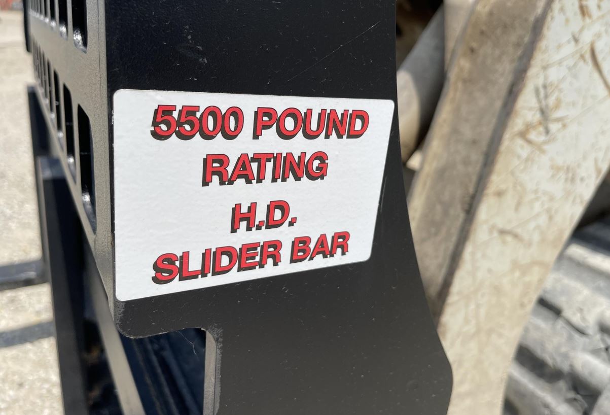 Pallet Forks - Hydraulic - by Jenkins Iron & Steel