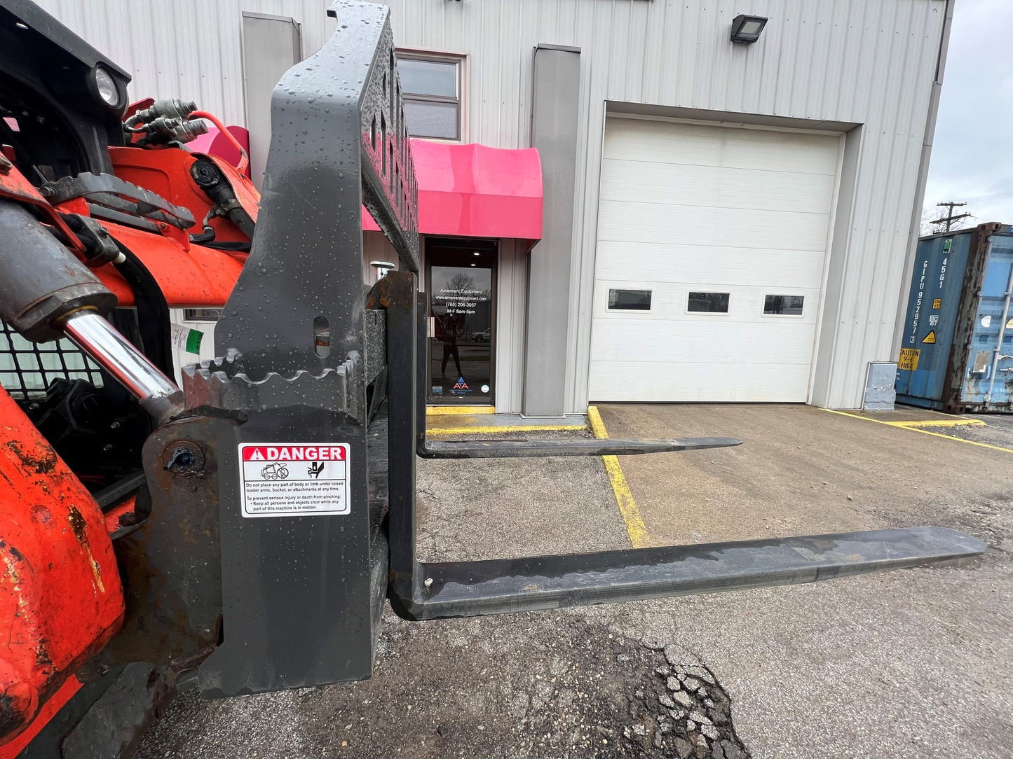 Pallet Forks - Heavy Duty Frame - by CID