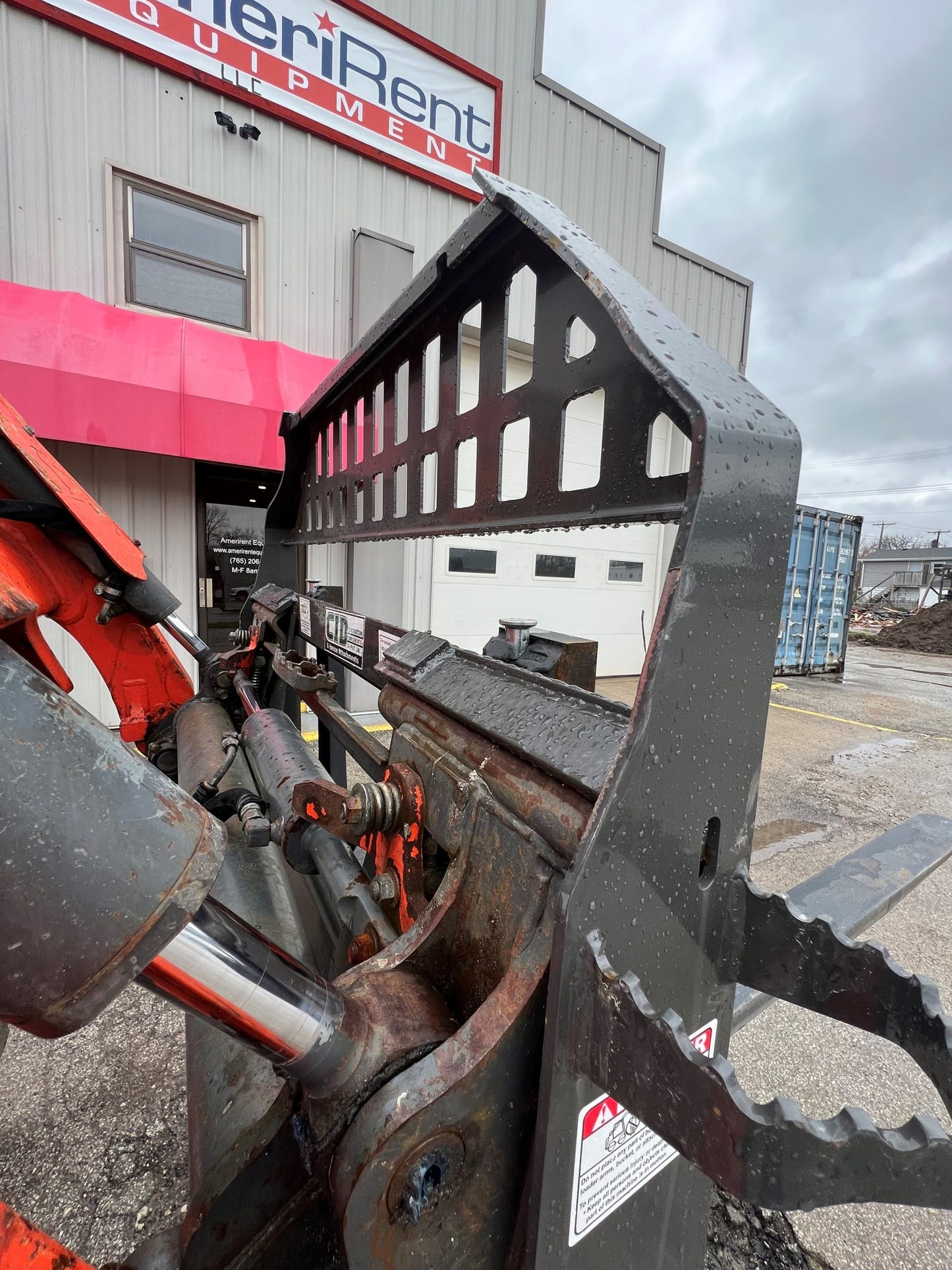 Pallet Forks - Heavy Duty Frame - by CID