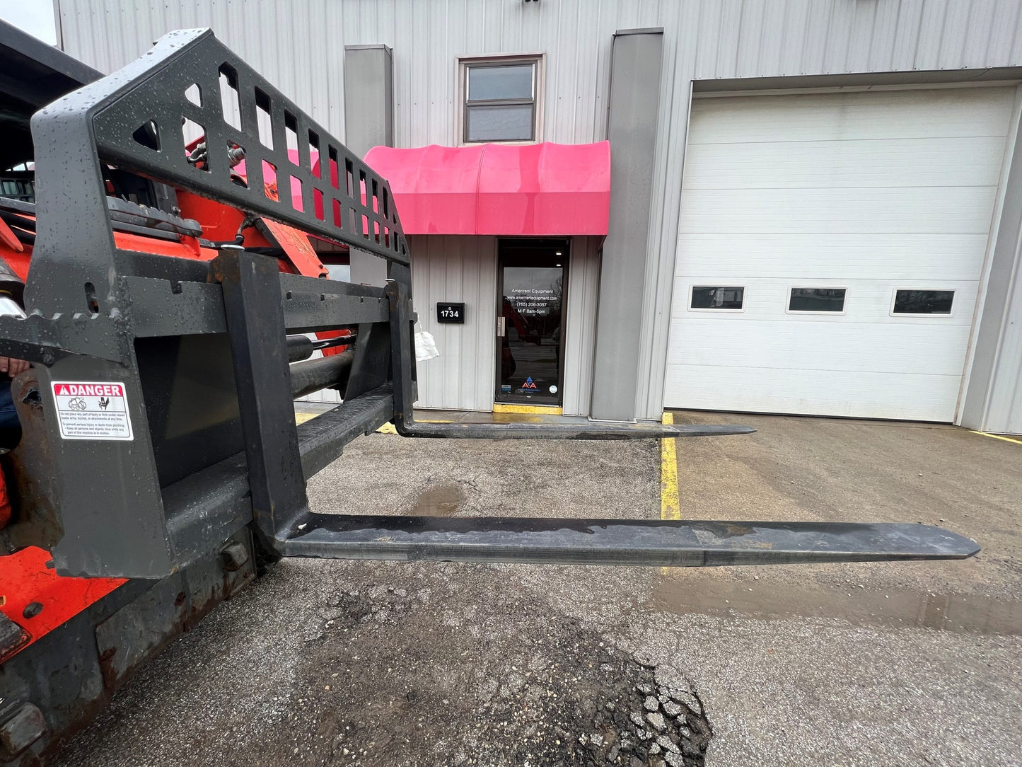 Pallet Forks - Heavy Duty Frame - by CID