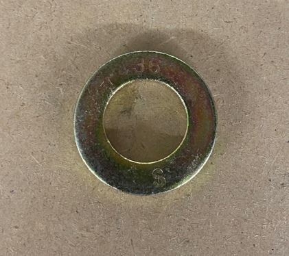 Disc Mulcher Washer for Perimeter Holder, Hardened Steel, 3/4"