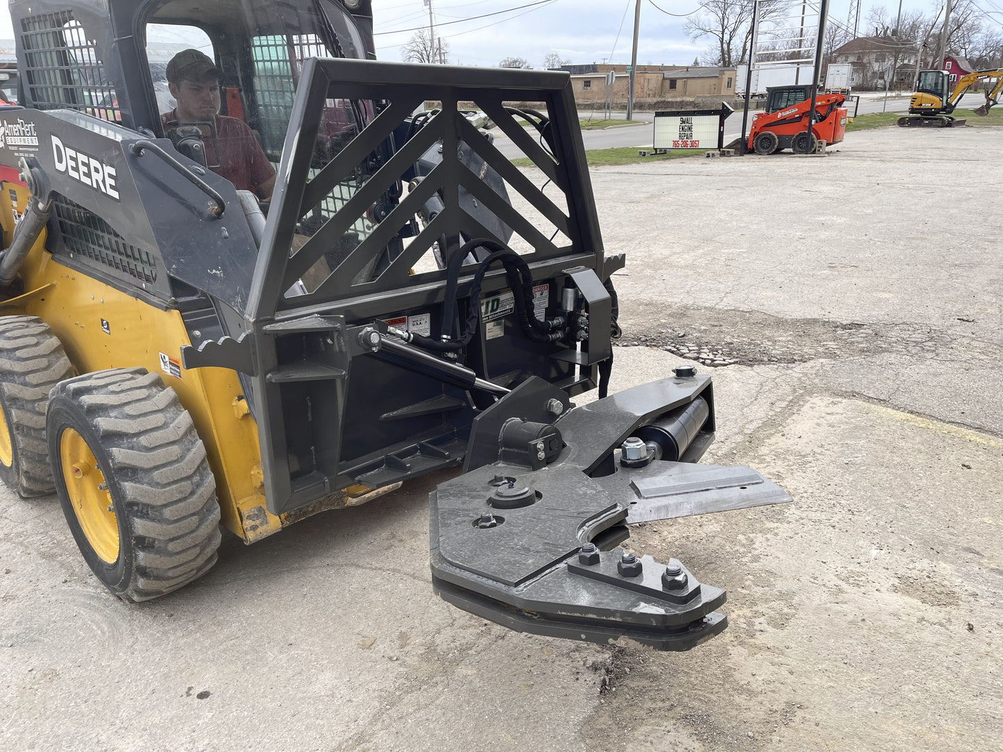 Tree Shear - Hydraulic Rotating - by CID