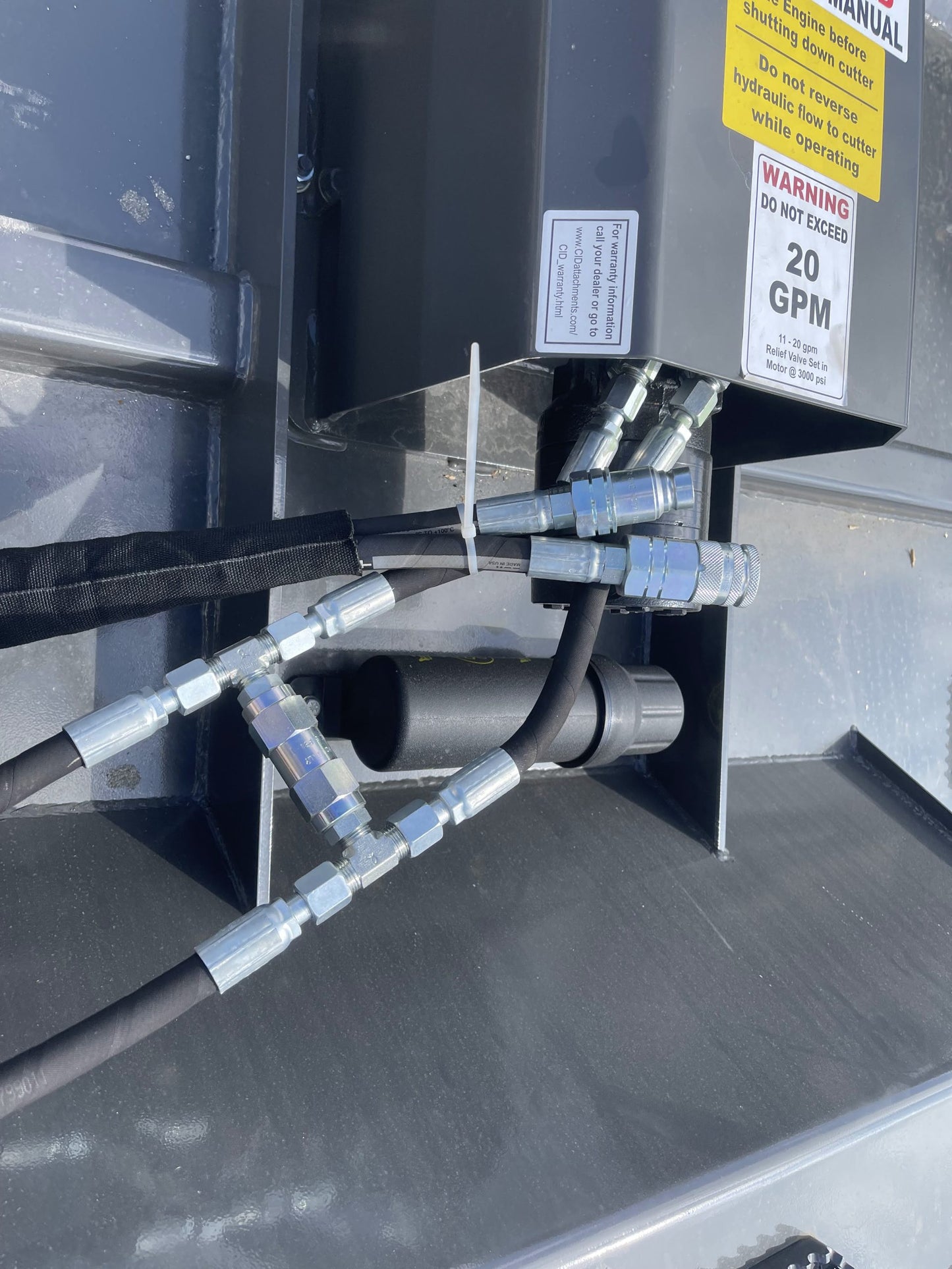 X-Treme Duty Gearbox Brush Cutter - by CID