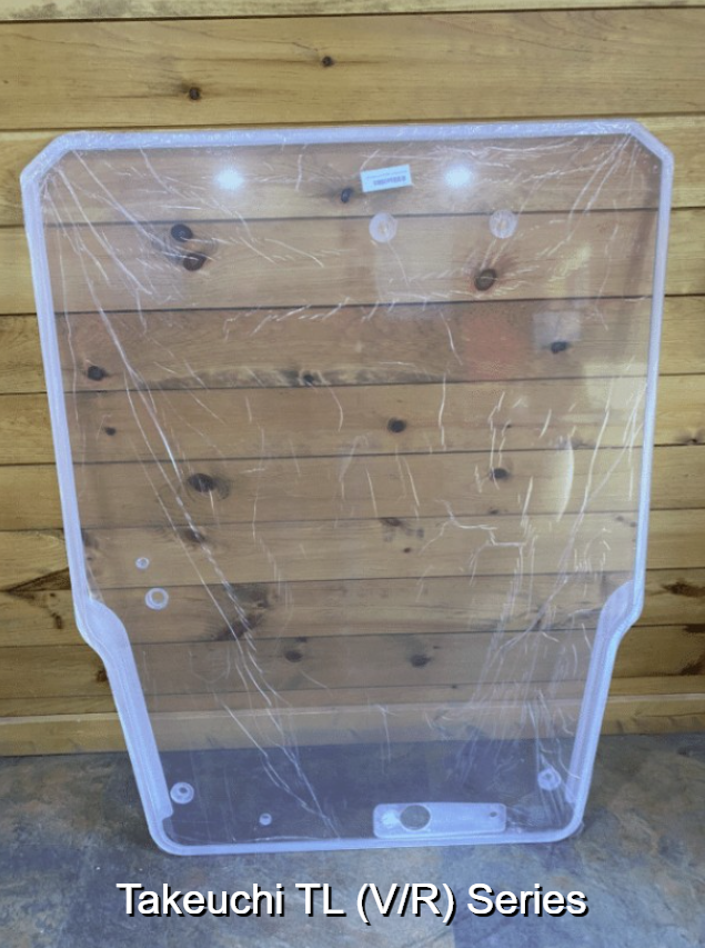 Takeuchi TL / TL(V/R) Series Polycarbonate Windshield