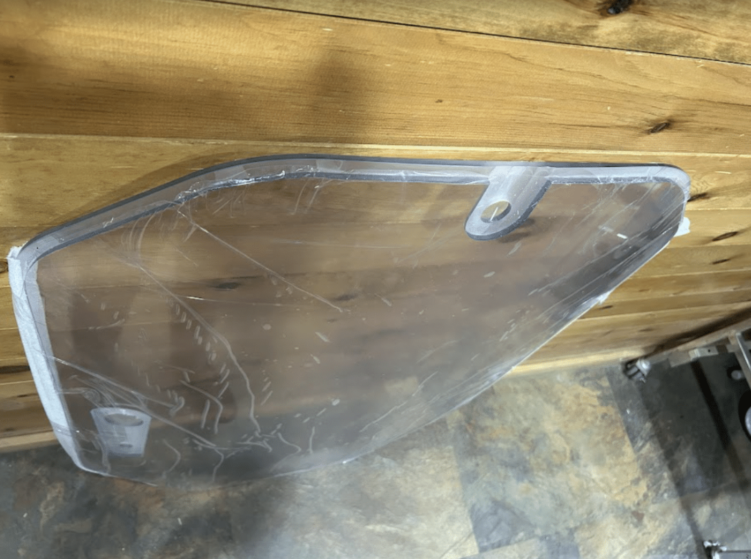 John Deere P Series Polycarbonate Windshield