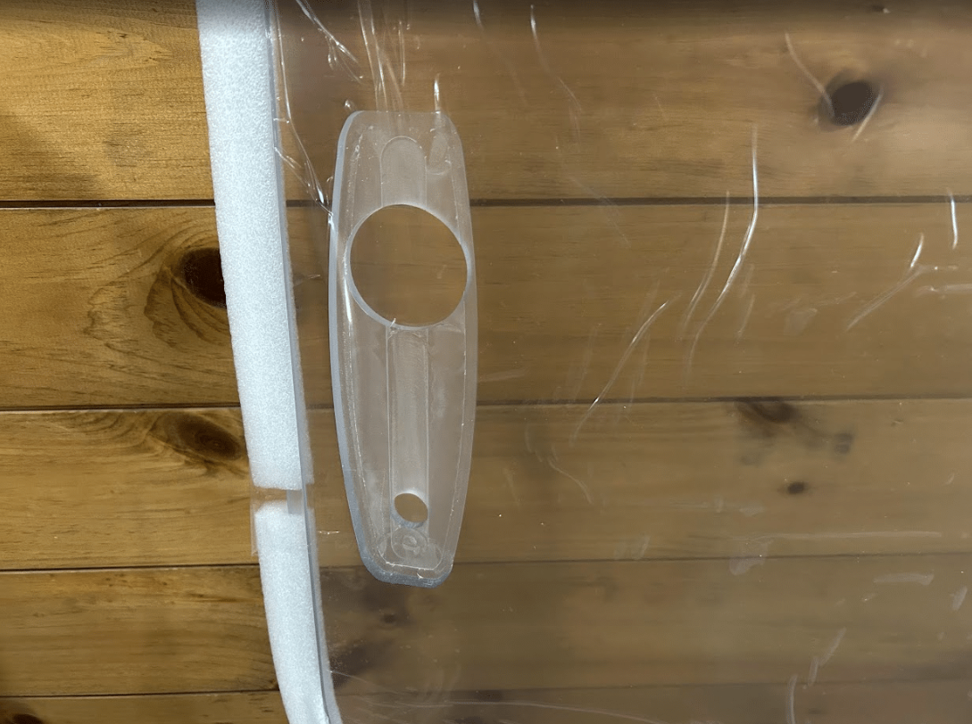 Caterpillar 200 Series Polycarbonate Windshield