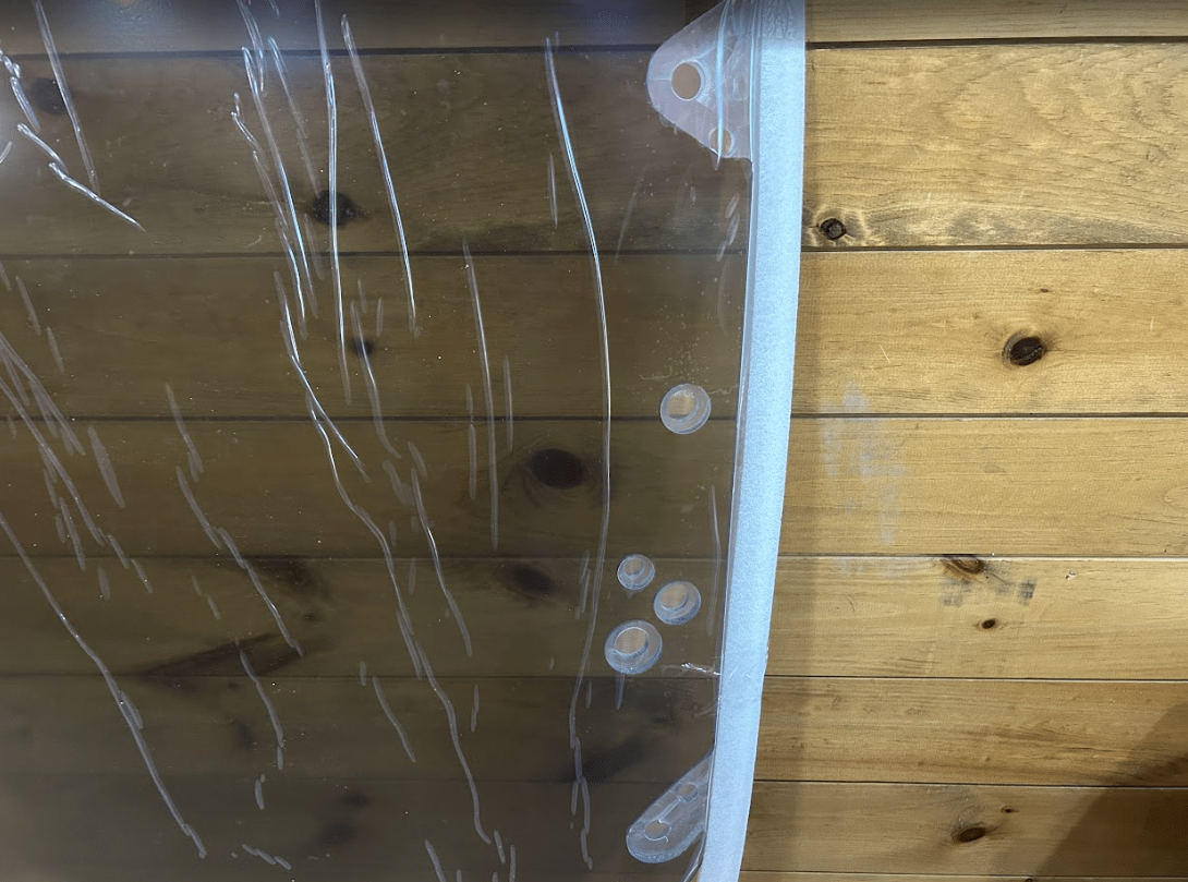 Caterpillar 200 Series Polycarbonate Windshield