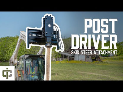 Post Driver - Skid Steer - by CID